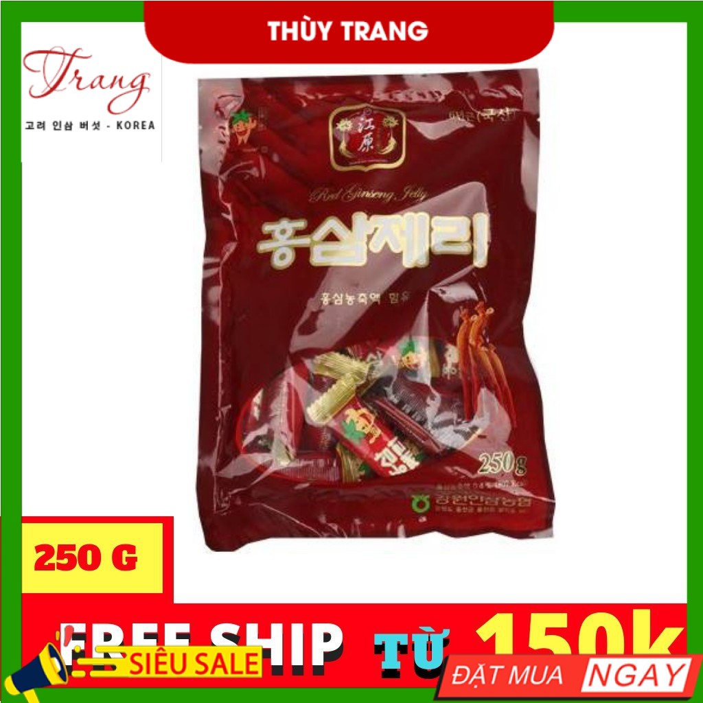 💥 ⚡ SẢN PHẨM CHÍNH HÃNG ( KẸO SÂM DẺO HÀN QUỐC 250G