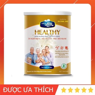 Sữa phục hồi sức khỏe, ăn ngon cho trẻ từ 3 tuổi và người lớn HEALTHY