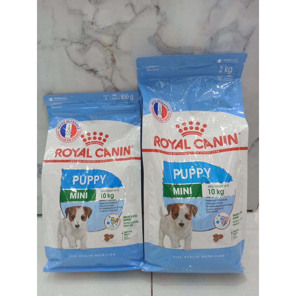 Thức ăn cho chó ROYAL CANIN MINI PUPPY giống chó nhỏ gói 800gr