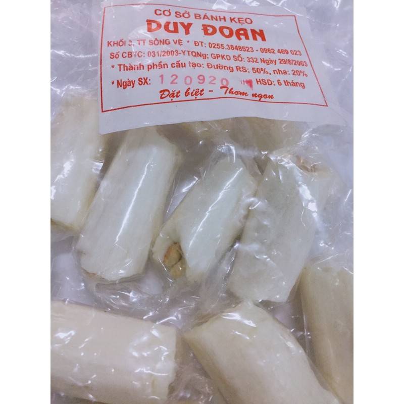 TÚI 10 VIÊN KẸO KÉO MẠCH NHA ĐẬU PHỘNG KẸO DỒI LẠC VỪNG THƠM NGỌT GIÒN QUẢNG NGÃI