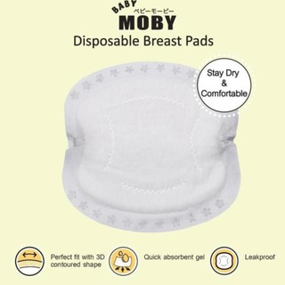 Bịch thấm sữa Moby Thái Lan ( 60 miếng lót) T1122 Teppi21