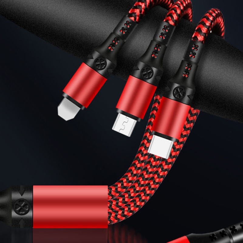 Dây Cáp Sạc Nhanh 200cm USB 3 1 Type C Sang Micro USB 8Pin PD Chuyên Dụng Cho Điện Thoại Di Động