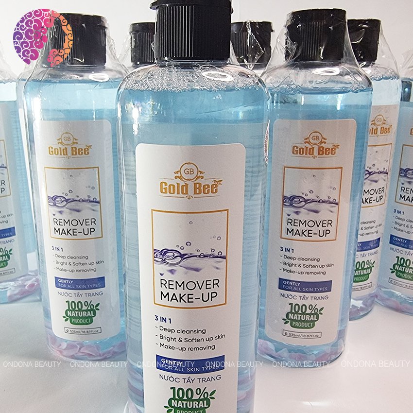 [SẠCH SÂU] TẨY TRANG Chiết Xuất 100% Thiên Nhiên Phù Hợp Mọi Loại Da GOLD BEE _ ONDONA BEAUTY