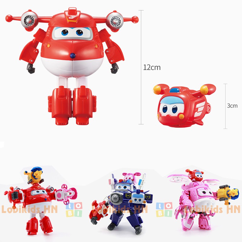 Đồ chơi đội bay siêu đẳng superwings, thú cưng siêu cấp, SuperPets biến hình robot - Lobikids