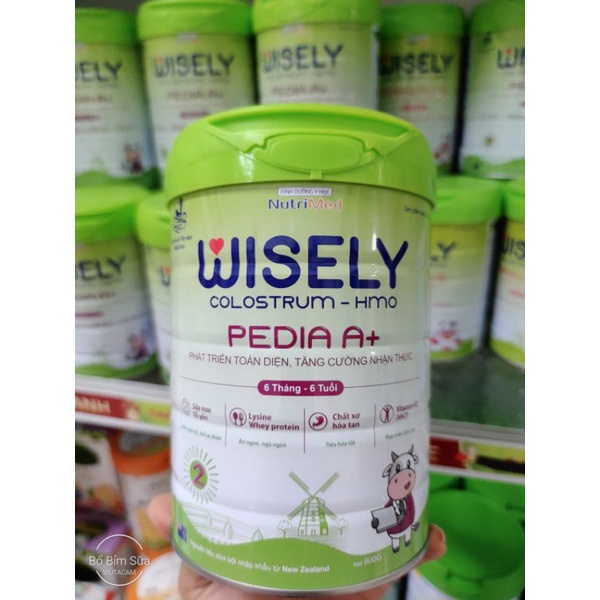 Sữa Bột WISELY Pedia A+  6 tháng trở lên