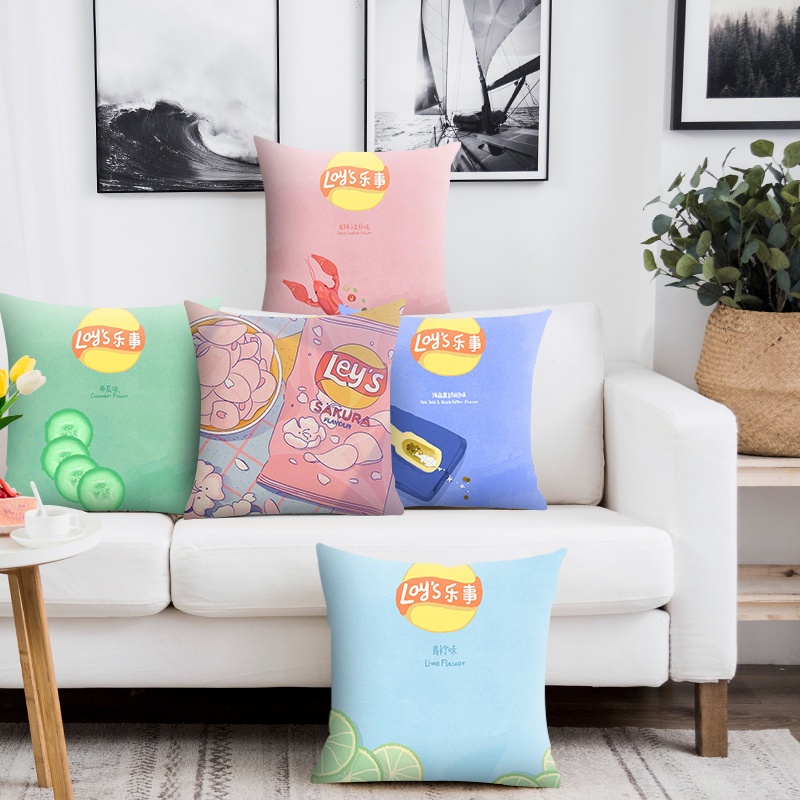 Gối vuông trang trí trong phòng - gối trang trí đệm sofa nhiều mẫu dễ thương