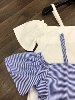 Sơmi trễ vai asos