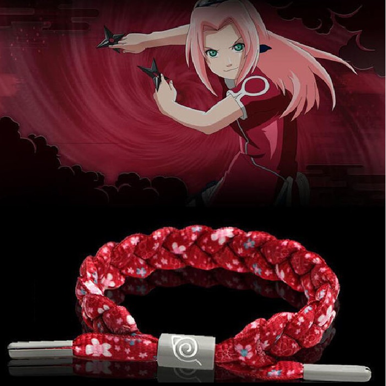 Vòng Tay Dây Bện Mặt Sư Tử Naruto ST1 Dễ Thương Cho Cặp Đôi