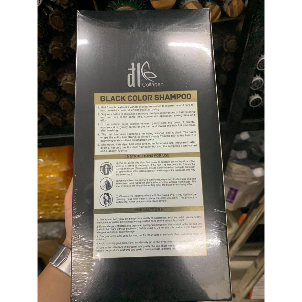 DẦU GỘI ĐEN VÀ GỘI NÂU THẢO DƯỢC ĐL COLLAGEN KHÔNG DÍNH DA ĐẦU 500ML | BigBuy360 - bigbuy360.vn