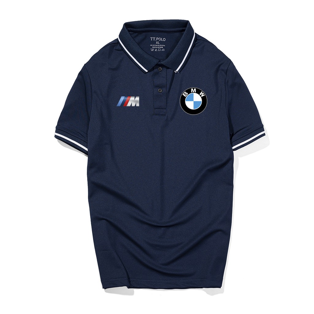 Áo thun Polo BMWCao Cấp - Polo BMW có cổ Logo Hãng Xe Ô tô nhiều màu sang trọng, lịch lãm, đẳng cấp