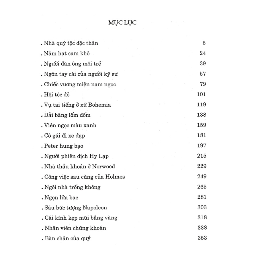Sách - Những Vụ Kỳ Án Của Sherlock Holmes - ML