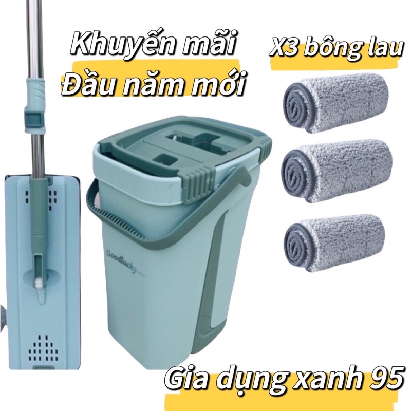 bộ lau nhà thông minh bản cao cấp