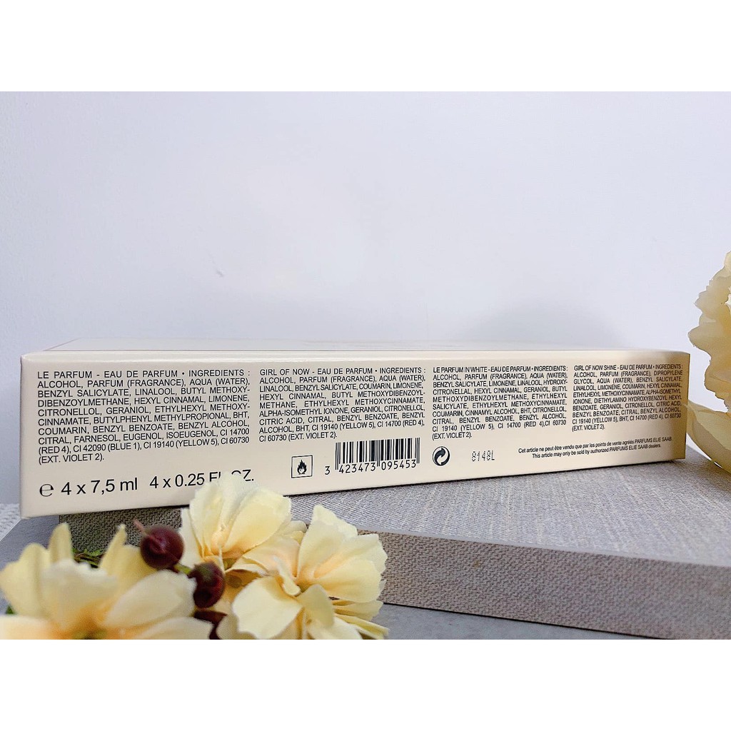 Bộ nước hoa nữ ELIE SAAB - MINIATURES COLLECTION (4 MINIS) | Thế Giới Skin Care