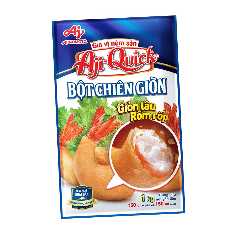 Bột Chiên Giòn Hải Sản  Aji-Quick Gói 150g