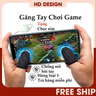 Găng Tay Chơi Tay Chơi FF PUPG, Bao Tay Gaming Chống Mồ Hôi Tay Chơi Game Sợi Bạc 24 Kim Cao Cấp
