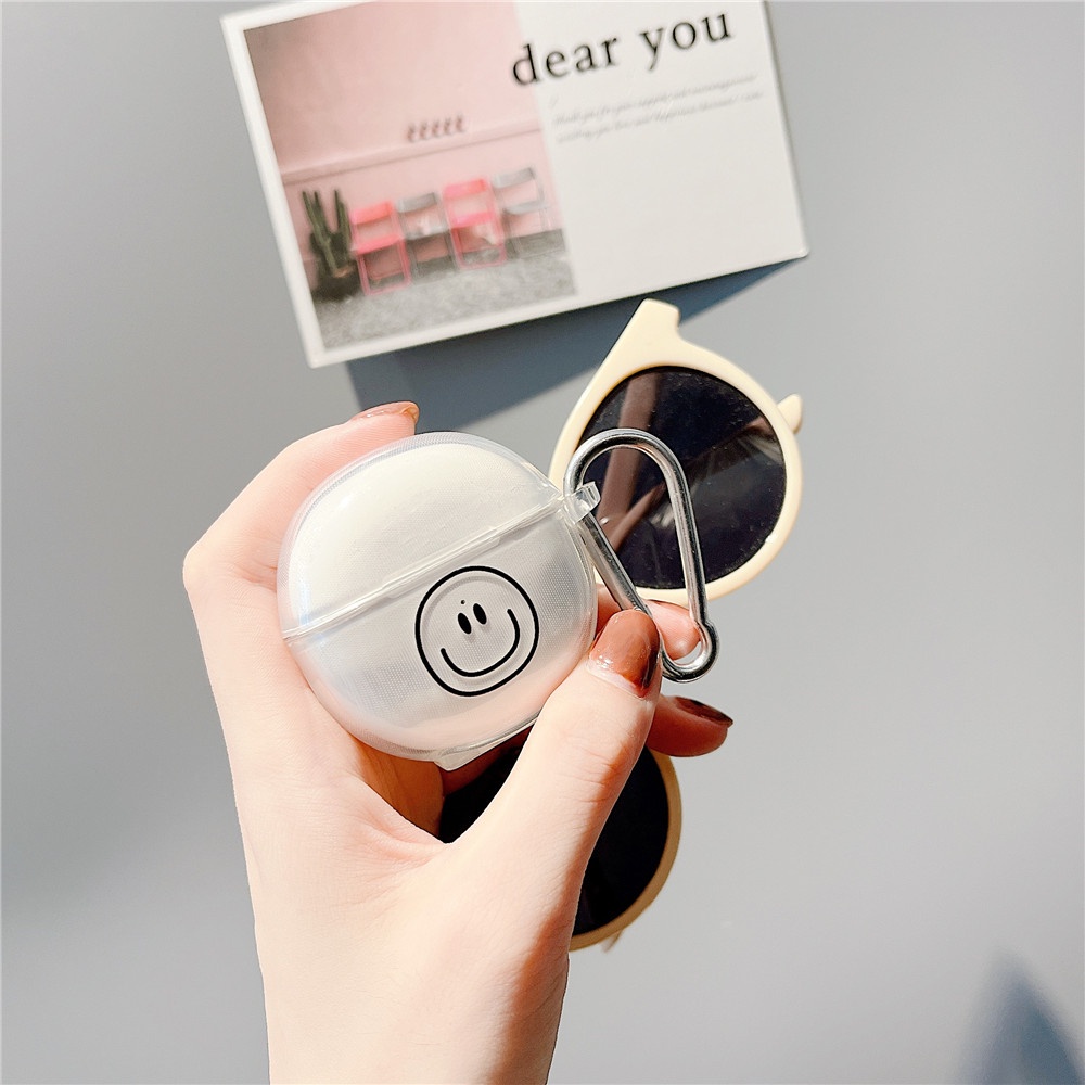 Vỏ Bảo Vệ Hộp Sạc Tai Nghe Airpods Pro 7 Trong Suốt Chất Lượng Cao