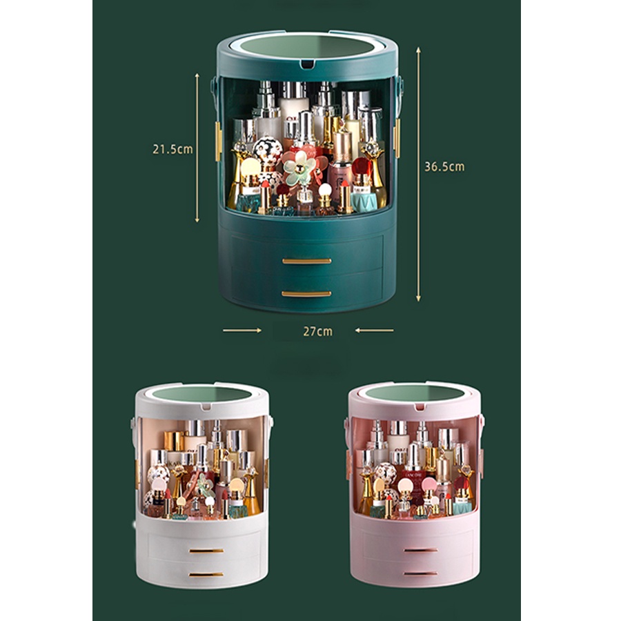 Tủ đồ trang điểm có gương, hộp đựng đồ trang điểm