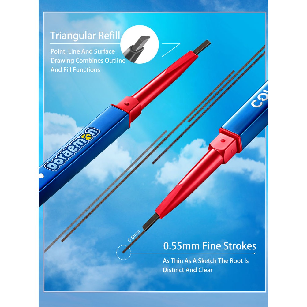 [Mã FMCGM50 - 8% đơn 250K] Bút Kẻ Mày Colorkey Dòng DORAEMON Lâu Trôi Chống Thấm Nước 30g | BigBuy360 - bigbuy360.vn