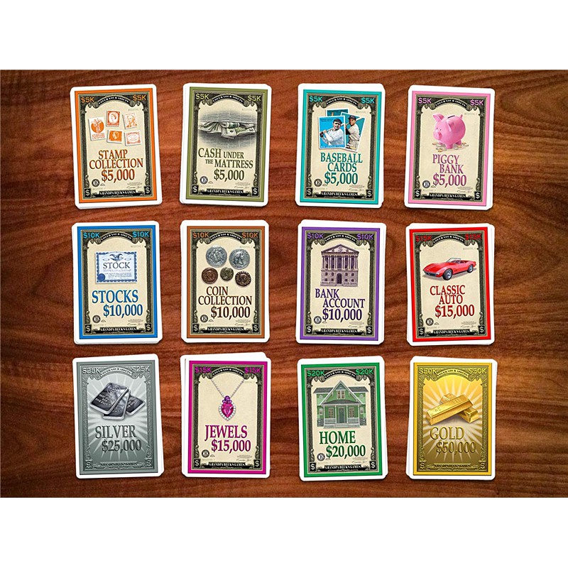 Bộ bài Grandpa Beck’s Cover Your Assets sáng tạo giải trí cho gia đình/bạn bè