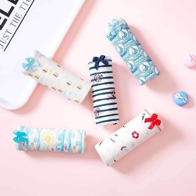 Set 5 Quần Lót Trong Túi Zip Kute Sang Chảnh S10