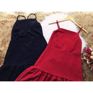 ĐẦM 2 DÂY BÈO LAI D3137115 ( 2 MÀU )