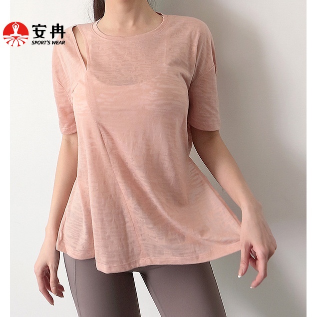 Áo Thun Anran Rộng Kiểu Dáng Thể Thao Thời Trang Gợi Cảm Dành Cho Nữ