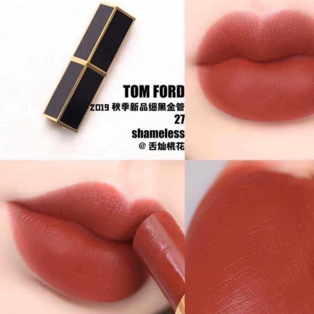 🔥 [Đủ bill] Son Tomford Shameless 27