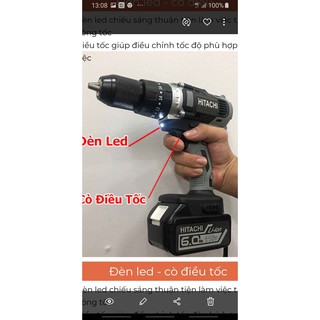 MÁY KHOAN PIN HITACHI 188V