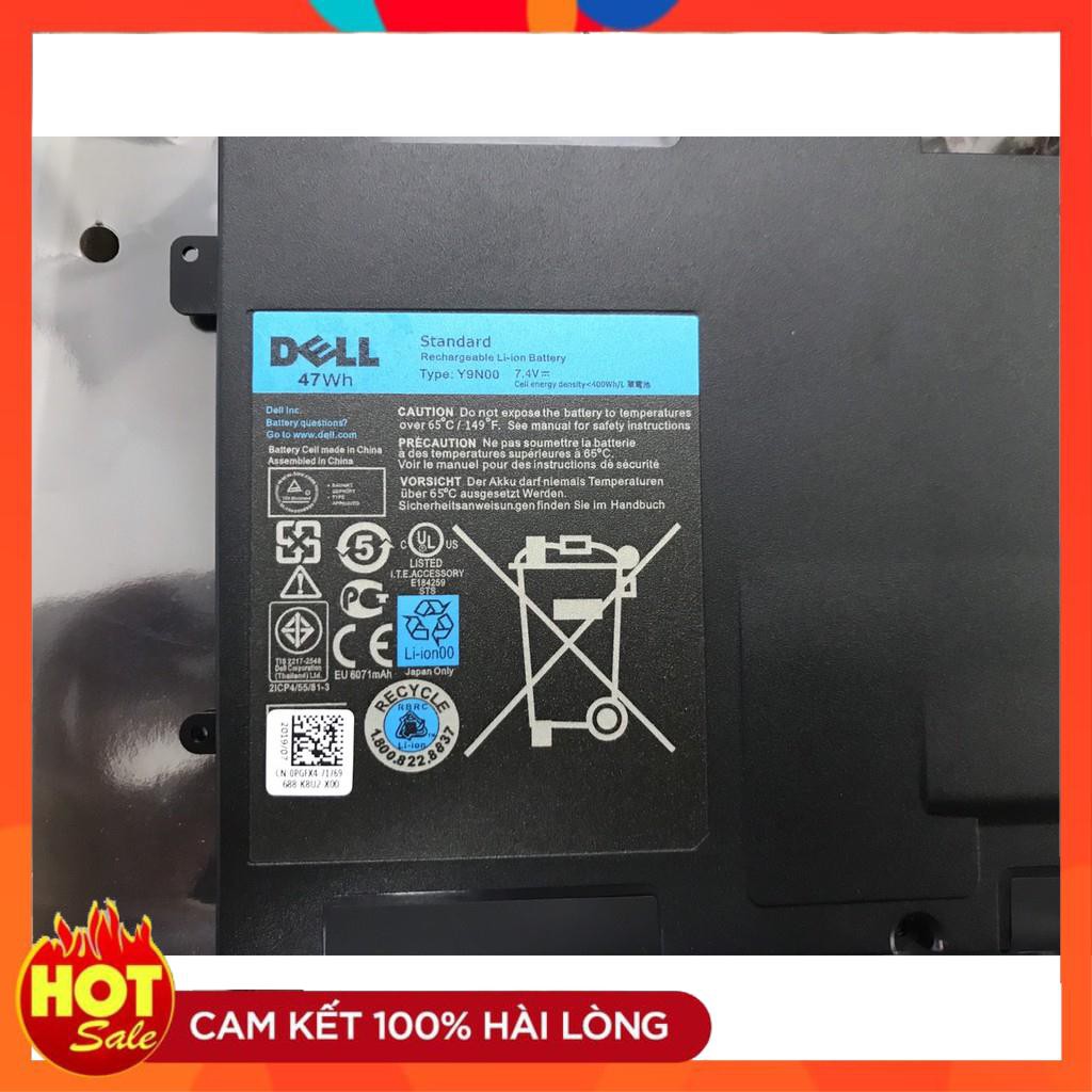 HÀNG ZIN  Pin(Battery) Dell XPS 12 13 13-L321X 13-L322X Y9N00 Original