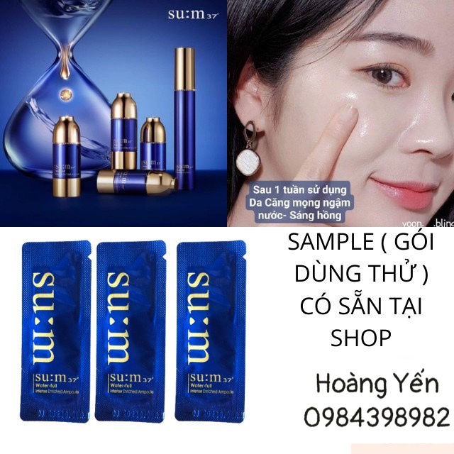 Tinh Chất Vàng Sum Xanh Intense Enriched Ampoule Đậm Đặc Siêu Căng Bóng 1ml