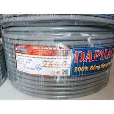 Dây cáp điện tròn xám Daphaco 3 ruột  3x1.5mm2, 3x2.5mm2, 3x4mm2, 3x6mm2 ( cuộn 100 mét)