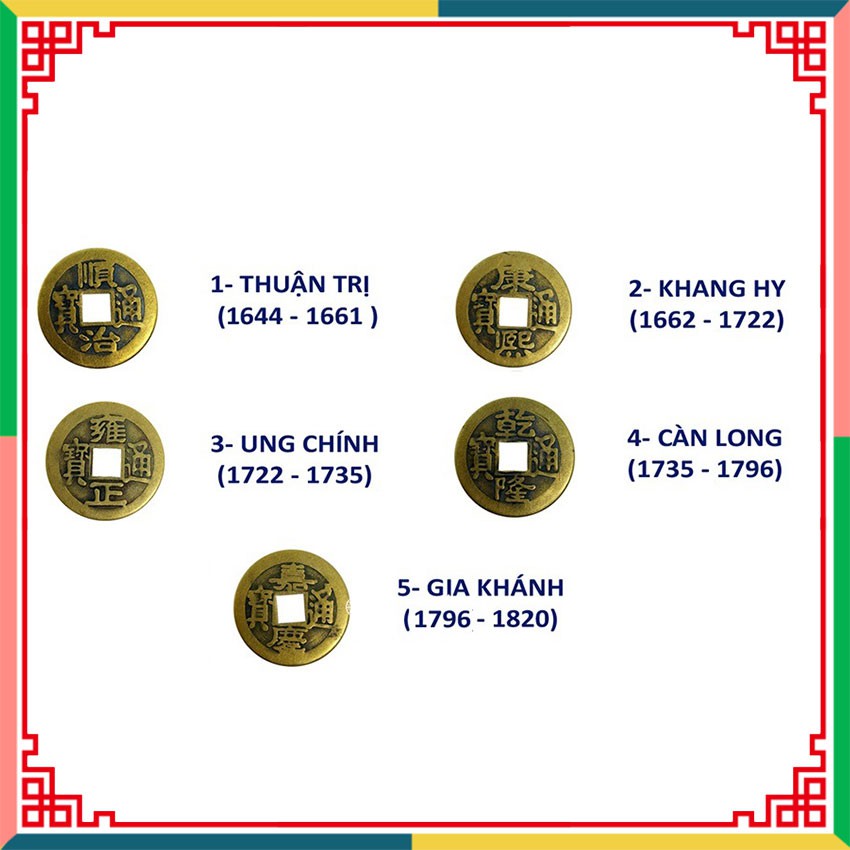 Đồng xu Càn Long Thông Bảo, đồng tiền may mắn, tiền xu xin đài Âm Dương | BigBuy360 - bigbuy360.vn