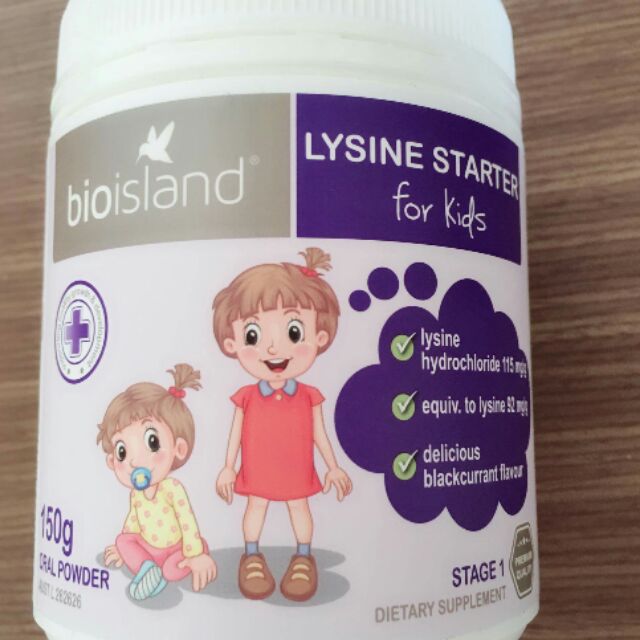 Bột tăng cân và chiều cao Lysine Biosland fof kid