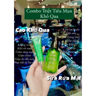 [SOHERBS] 𝐆𝐄𝐋 𝐑Ử𝐀 𝐌Ặ𝐓 𝐊𝐇Ổ 𝐐𝐔𝐀 + 𝐂𝐀𝐎 𝐊𝐇Ổ 𝐐𝐔𝐀 combo cho làn da MỤN 🥒