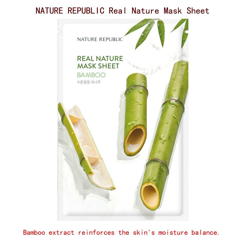 (Hàng Mới Về) Mặt Nạ Rau Củ Nature Republic 14 Loại Tùy Chọn | BigBuy360 - bigbuy360.vn