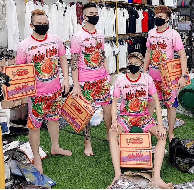 [MẪU MỚI]Bộ thể thao nam, bộ hè nam Mỳ tôm Hảo Hảo hàng đẹp[LOẠI 1]