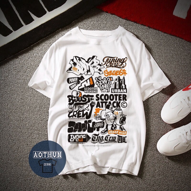 ALBUM 32 - ALBUM NHIỀU MẪU ÁO THUN PHỐI NGẦU