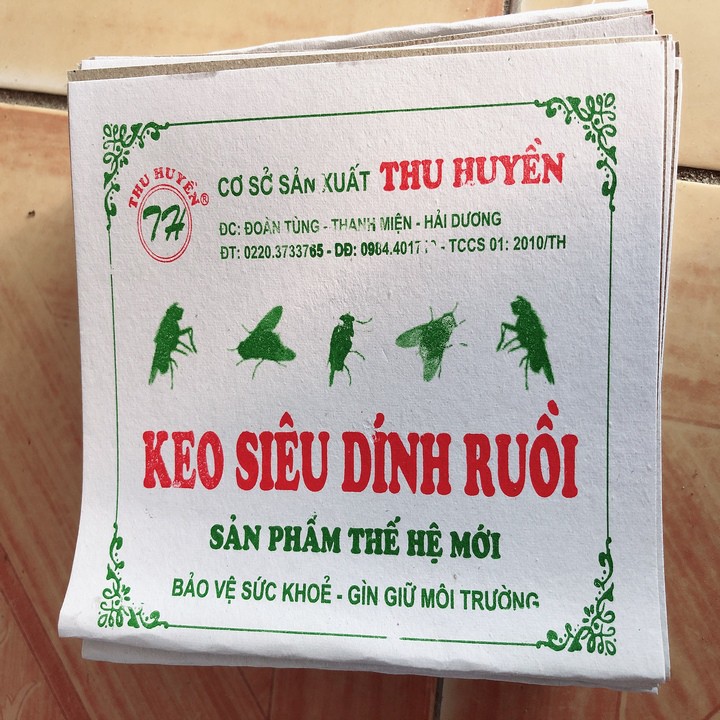 Bẫy Dính Ruồi Loại Xịn 100 Bẫy