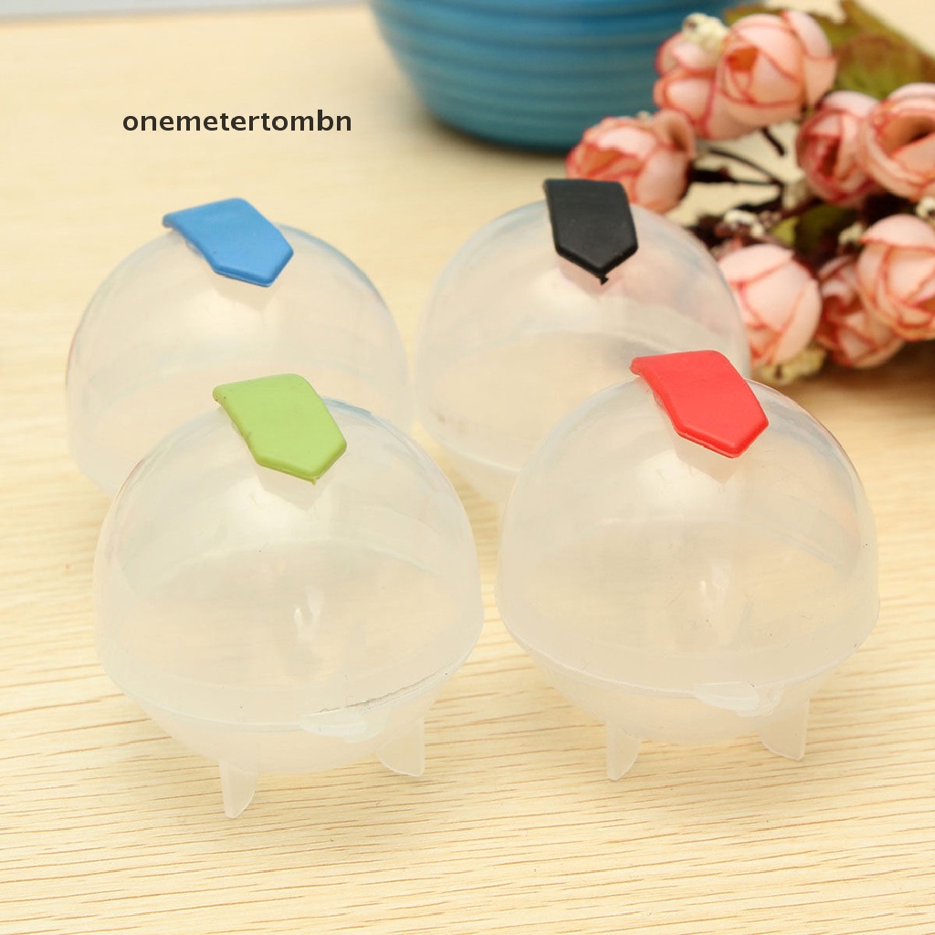 【BN】 4X Bar Whiskey Cocktails Ice Cube Ball Brick Tray Maker Mold Sphere Mould .