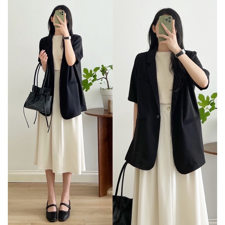 Áo blazer 1 cúc (9661) _ A0527 | BigBuy360 - bigbuy360.vn