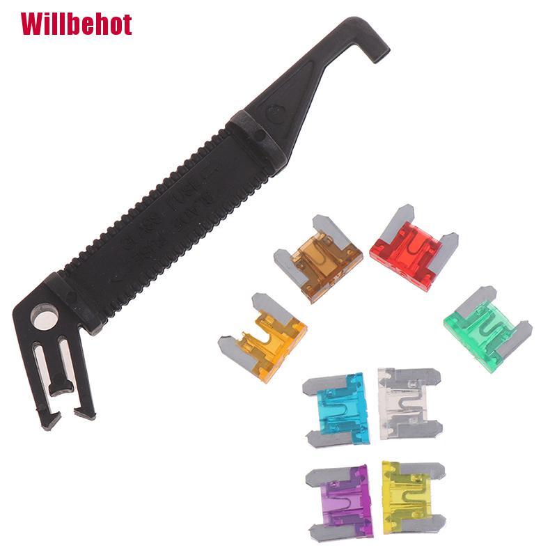 [Willbehot] 100X Micro Auto Car Low Profile Mini Blade Fuse Kit 3A5A7.5A10A15A 20A25A30A [Hot]