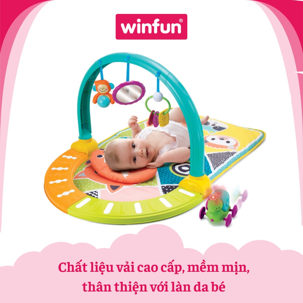 Thảm nằm chơi cho bé tập với - tập bò - B KIDS 4897 - Infantino