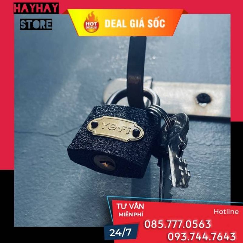 Ổ Khóa Bấm Yefi Mini - Khóa Túi Xách Vali Sổ Tay Nhỏ Gọn