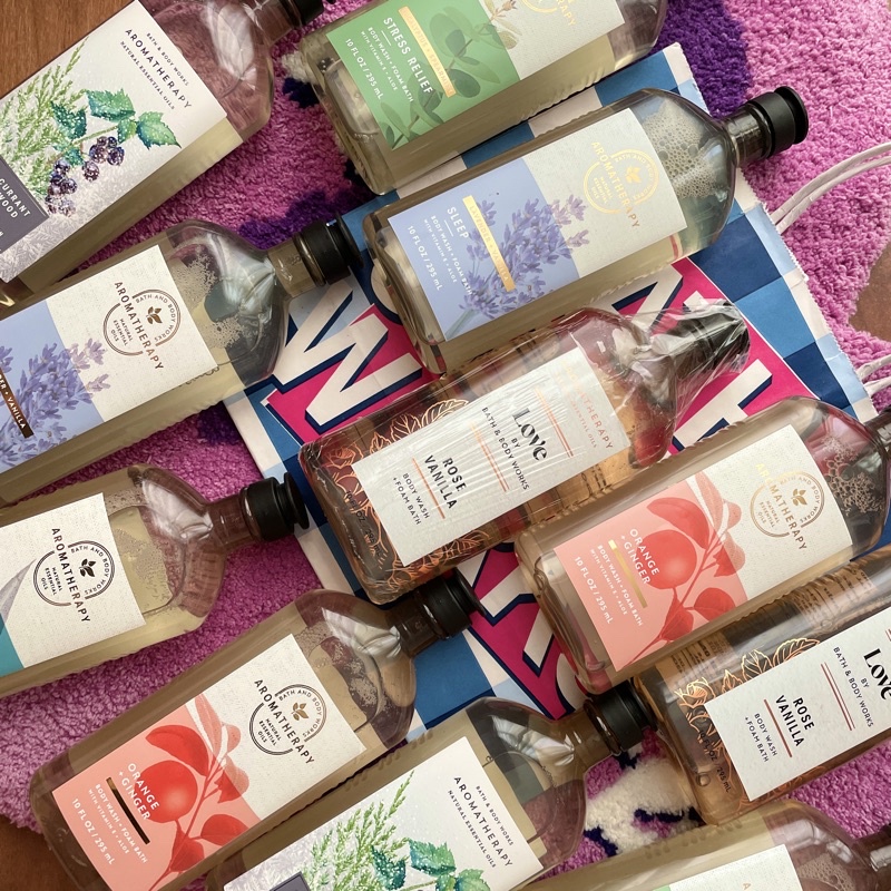 Sữa Tắm BathandBodyWorks Dòng AromaTherapy Fullsize
