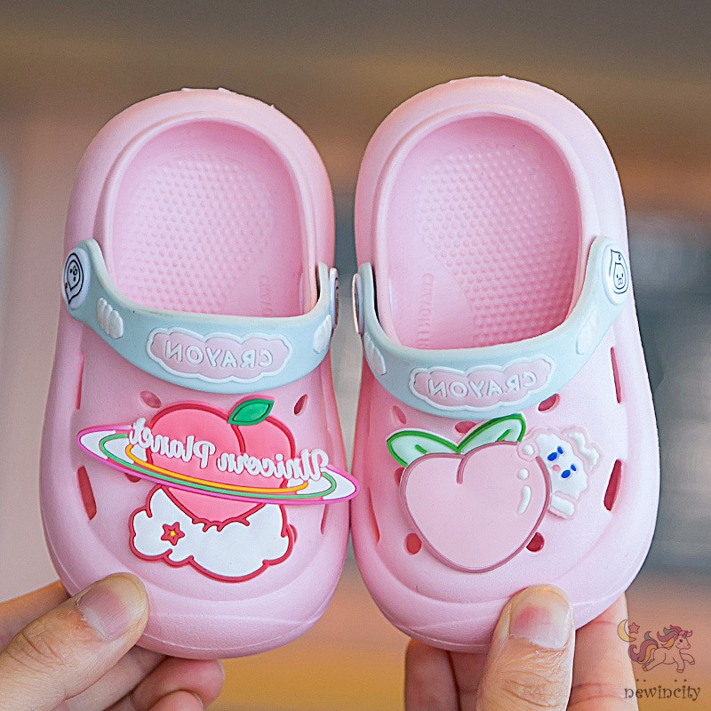 Giày sandal hình hoạt hình đáng yêu thời trang Hàn Quốc cho bé