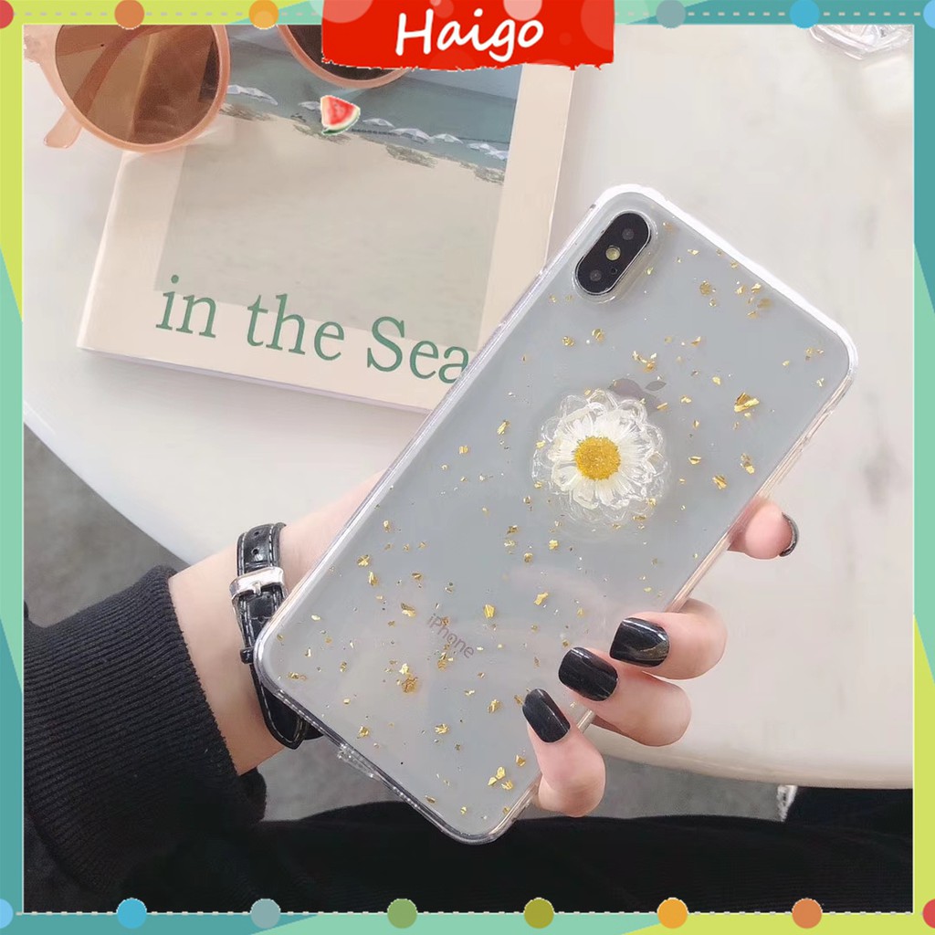 Ốp điện thoại dẻo in họa tiết hoa hướng dương 3D cho iPhone12 mini 11 PRO MAX 6/6s 7/8plus SE2 X/XS XR XSMAX #HG071