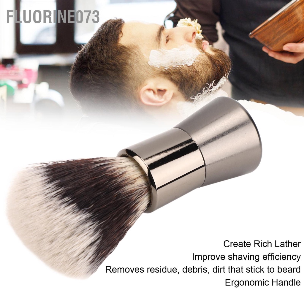 Cọ Cạo Râu Lông Mềm Chuyên Dụng Cho Salon