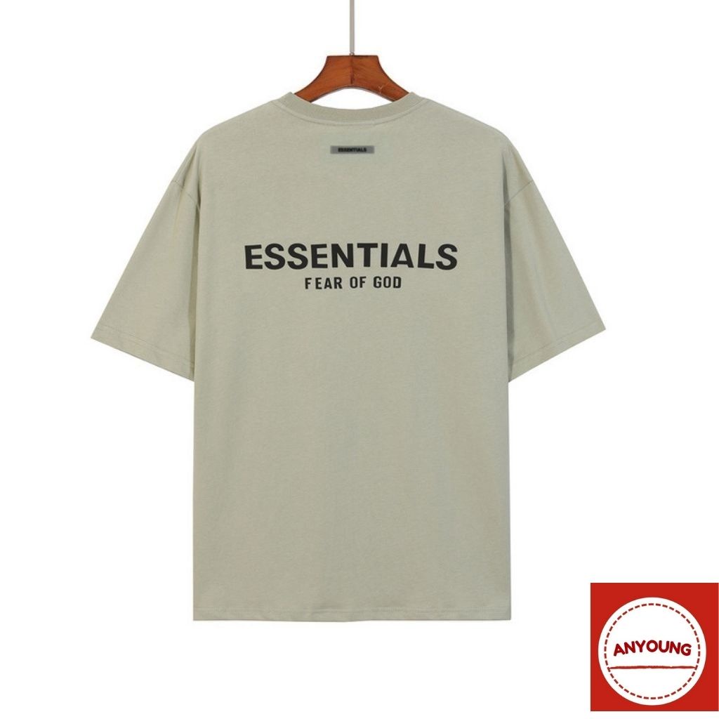 Áo Phông Nam Essentials Anyoung Áo Thun Nam Cao Cấp Unisex Áo Phông Tay Lỡ From Rộng Thời Trang Cao Cấp Hàn Quốc At300