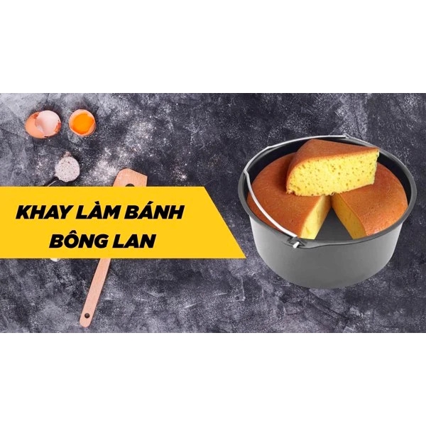 Phụ kiện khay Nồi Chiên Không Dầu loại 8 inch