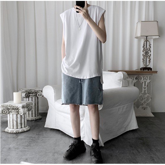 Áo Thun 3 Lỗ, Sát Nách Thời Trang Nam Nữ Form Rộng BigSize Unisex